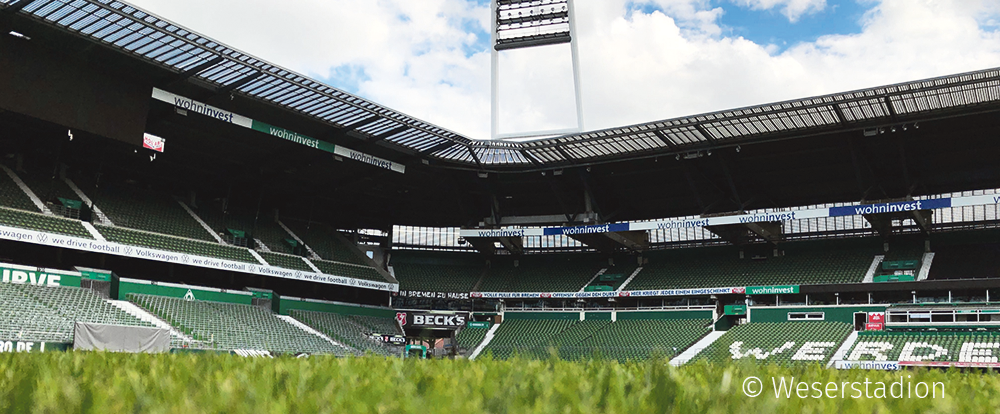 Zusätzliche Termine: Mit dem Schiff zur Führung im Weserstadion